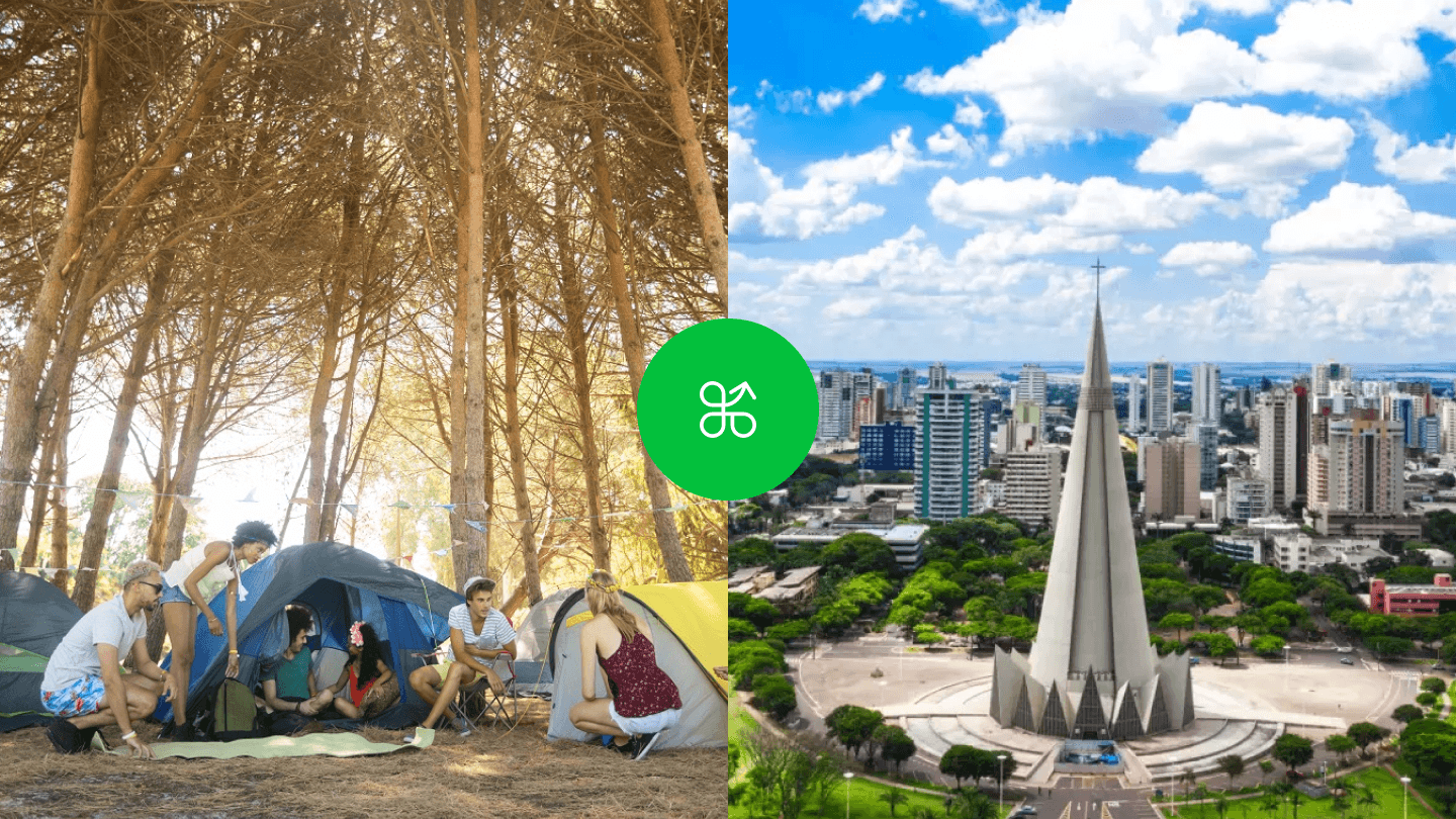 4 lugares para acampar pertinho de Maringá (PR)
